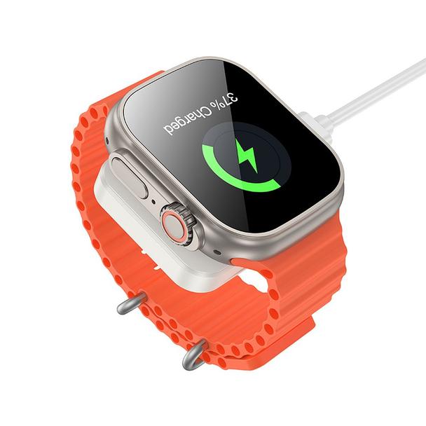 Ładowarka indukcyjna Hoco 2,5W kompatybilna z Apple Watch CQ16C biała