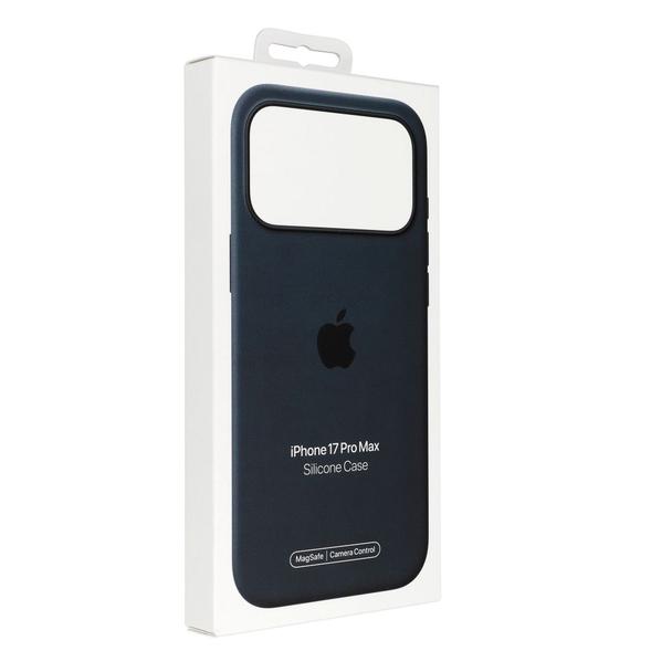 iPhone 17 Pro Max Silicone Case with MagSafe – Midnight 0INT