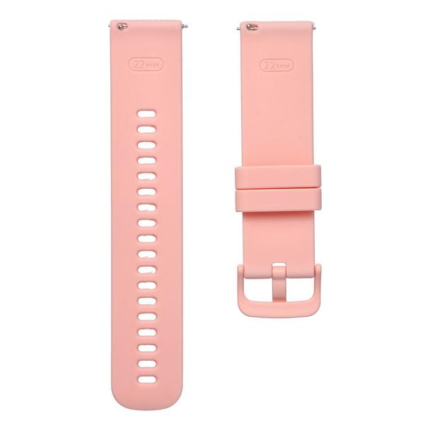 Pasek do zegarka 22 mm Titmo Strap S1 silicone różowy