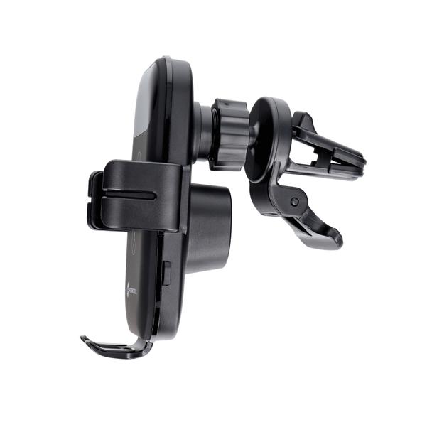 Uchwyt na telefon do samochodu indukcyjny Forcell F-Grip HS4 15W do kratki czarny
