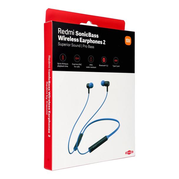 Słuchawki bezprzewodowe douszne Xiaomi SonicBass 2 niebieskie