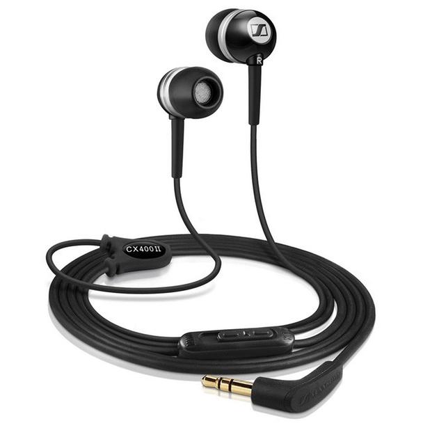 Słuchawki przewodowe douszne Jack 3,5 mm Sennheiser CX 400-ll Precision czarne