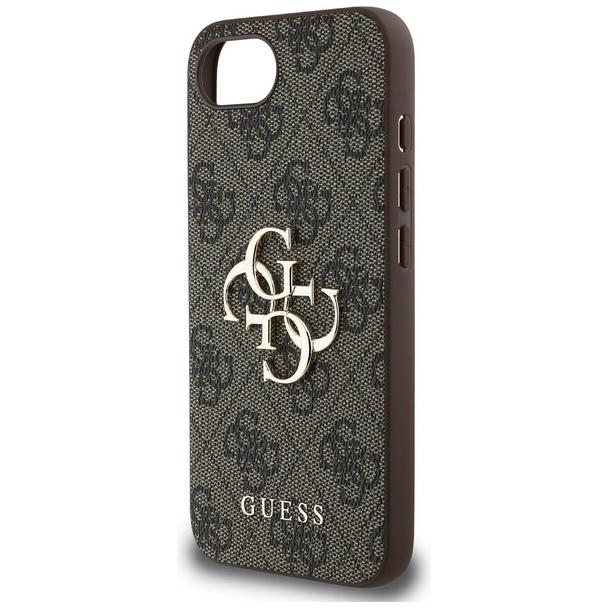 GUESS futerał do IPHONE 16e (SE 4 2025) GUHCPSE44GMGBR (4G PU Big Logo) brązowy