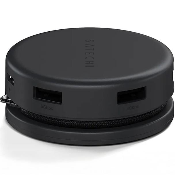 Adapter HUB 7w1 USB C Satechi Multiport ST-POTG7C czarny
