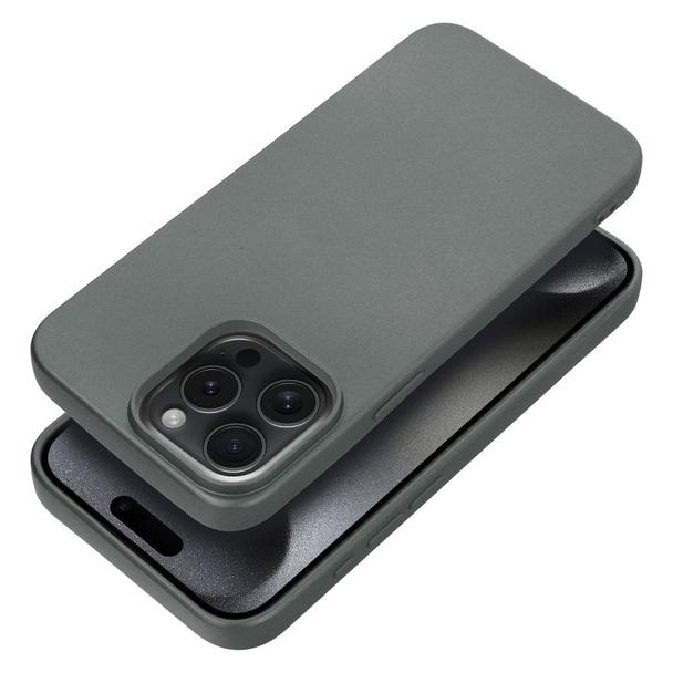 Futerał do iPhone 15 PRO MAX Metallic szary