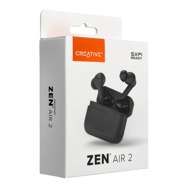 Słuchawki bezprzewodowe douszne Creative Zen Air 2 czarne