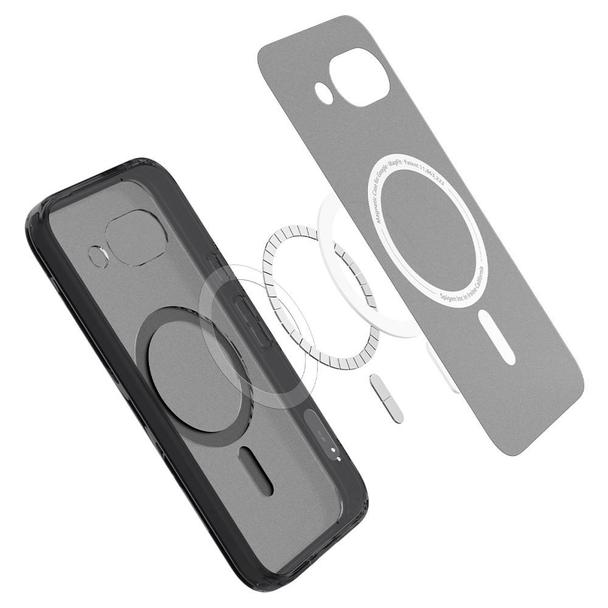 SPIGEN futerał ULTRA HYBRID MAG kompatybilny z MagSafe do GOOGLE PIXEL 9A frost black