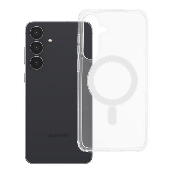 Etui na Samsung S25 FE Clear Mag Cover (MID) zgodne z MagSafe transparentne