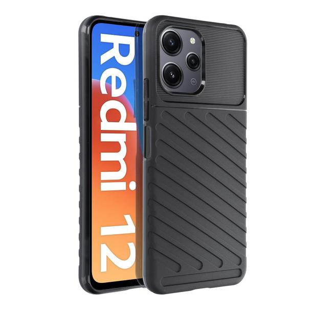 Futerał do Xiaomi Redmi 12 4G Thunder czarny