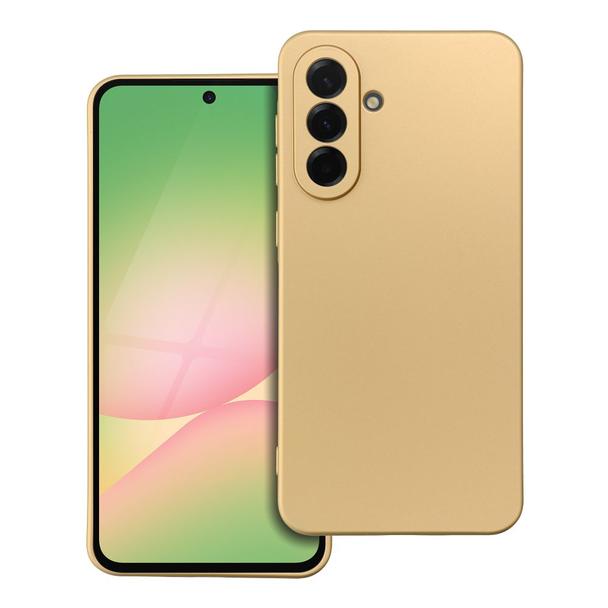Futerał do Samsung A56 5G Metallic złoty