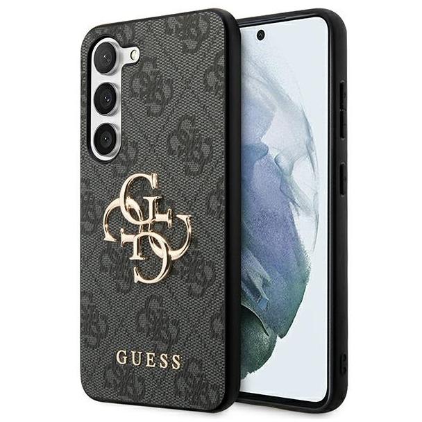 GUESS futerał do SAMSUNG S24 Plus GUHCS24M4GMGGR (Leather 4G Metal Logo) czarny