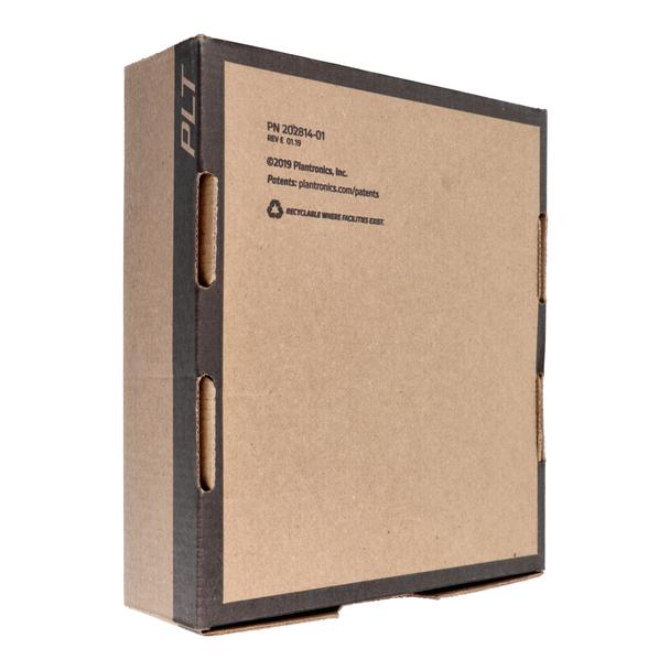 Słuchawki przewodowe nauszne Jack 3,5 mm / USB A Poly Blackwire C3325 czarne