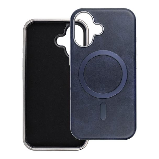 Futerał do iPhone 16 PRO Gentleman Mag Cover zgodny z MagSafe granatowy