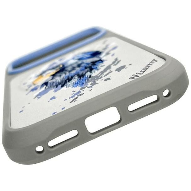 NIMMY futerał EAGLE kompatybilny z MagSafe do IPHONE 18 Pro Max/17 Pro Max szary