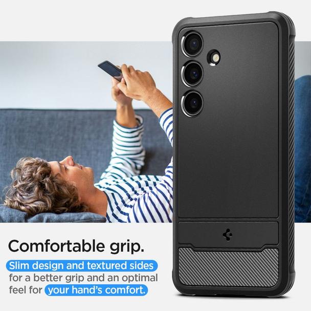 SPIGEN futerał RUGGED ARMOR do SAMSUNG S24 matte black