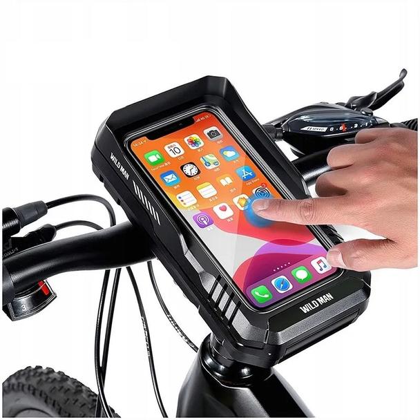 WILDMAN sakwa rowerowa na kierownicę 0,5L (4" - 7") FK4 czarna