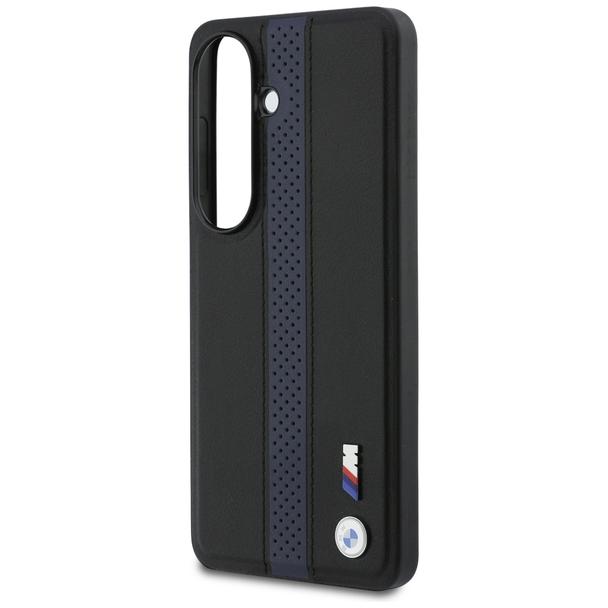 BMW futerał do SAMSUNG S26 kompatybilny z MagSafe BMHMS26S25PCPSKB (Perforated Stripe Logo) niebieski