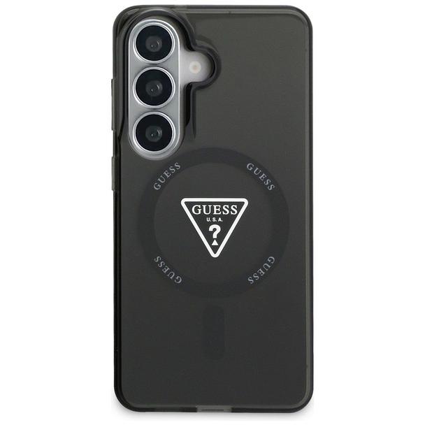 GUESS futerał do SAMSUNG S26 GUHMS26SHGTMLCGK (Magnetic IML Gradient Triangle) czarny