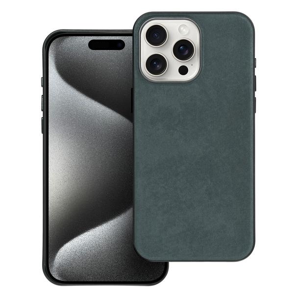 Futerał do iPhone 15 PRO MAX Woven Mag Cover zgodny z MagSafe zielony