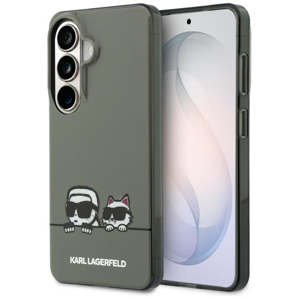 KARL LAGERFELD futerał do SAMSUNG S26 KLHMS26S6HPKACK (Magnetic IML K&C Peekaboo) czarny