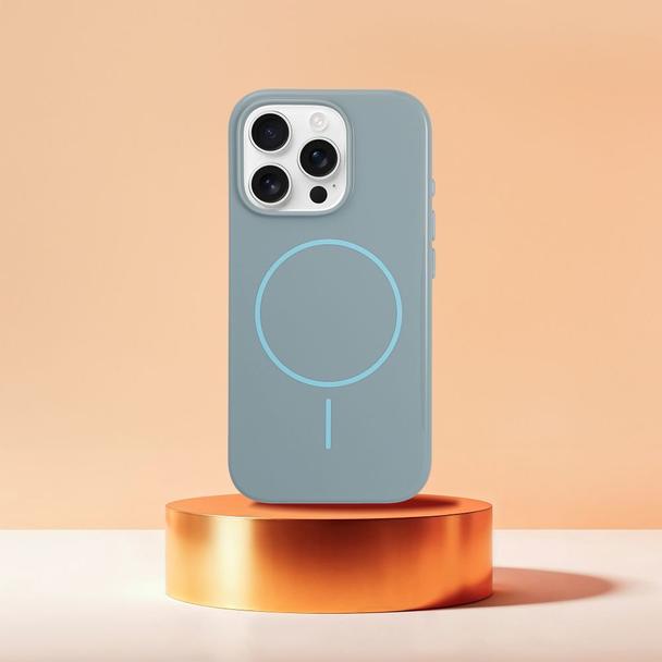 Etui na iPhone 14 PLUS Glossy Mag Cover zgodny z MagSafe miętowe