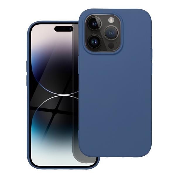 Futerał SILICONE do IPHONE 14 Pro niebieski