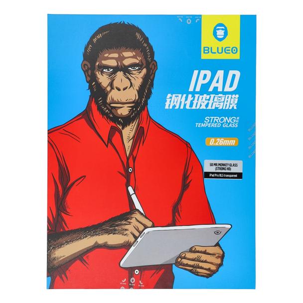 Szkło Hartowane 5D Mr. Monkey Glass - iPad Pro 10.5 transparent (Anti-Static Strong HD)