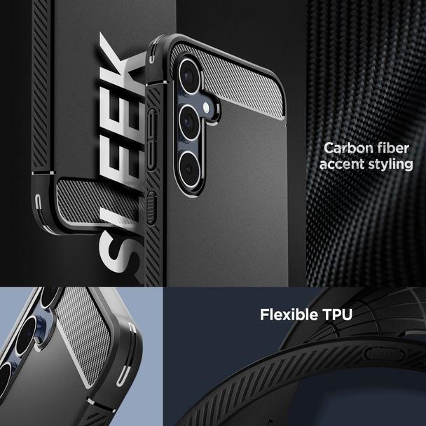 SPIGEN futerał RUGGED ARMOR do SAMSUNG A55 5G matte black