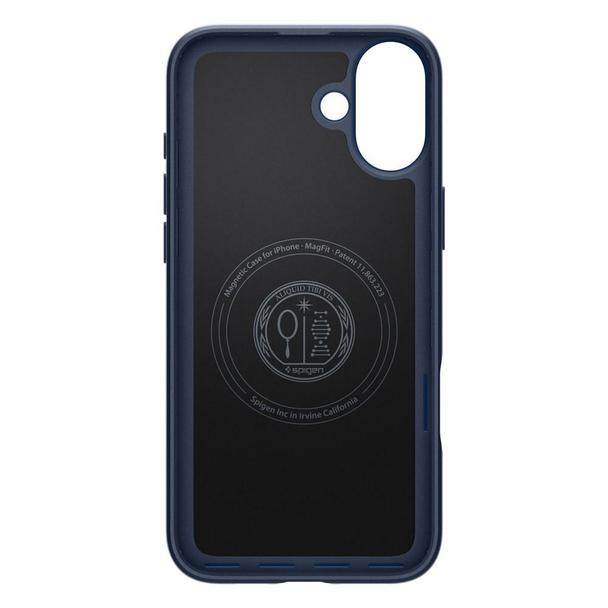 SPIGEN futerał THIN FIT MAG kompatybilny z MagSafe do IPHONE 16 navy blue