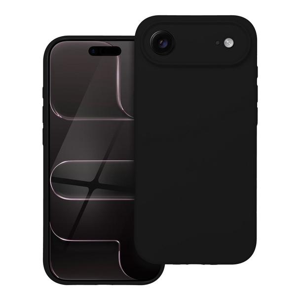 Futerał do iPhone 17 AIR Silicone 2mm zgodny z MagSafe czarny