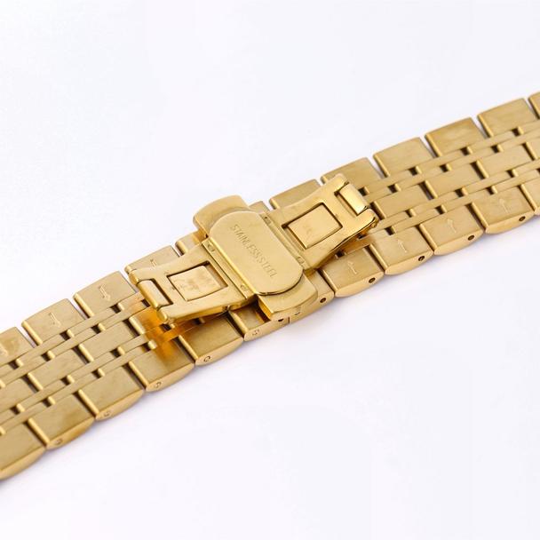 Pasek do zegarka 22 mm Titmo Strap S4 stalowa bransoleta złoty