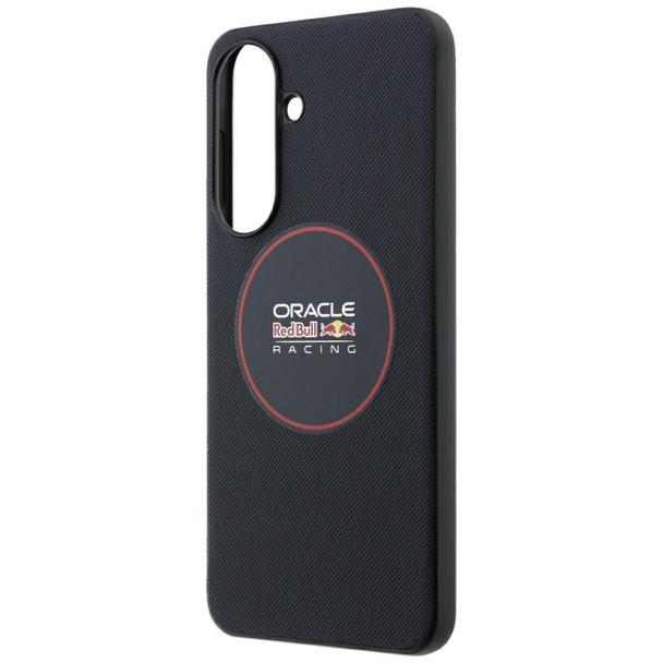 RED BULL futerał do SAMSUNG A57 RBHCA5724PUILVR (Meshed PU Red Ring & Metal Buttons) granatowy
