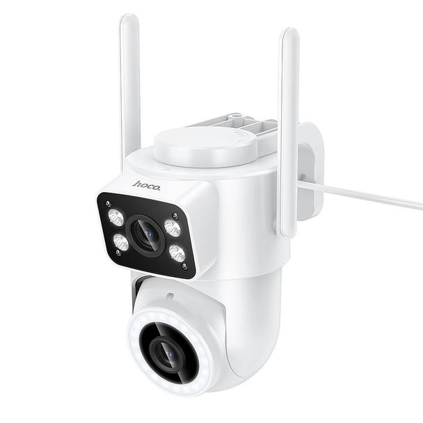Kamera zewnętrzna 2MP Full HD Wi-Fi Hoco D9 biała