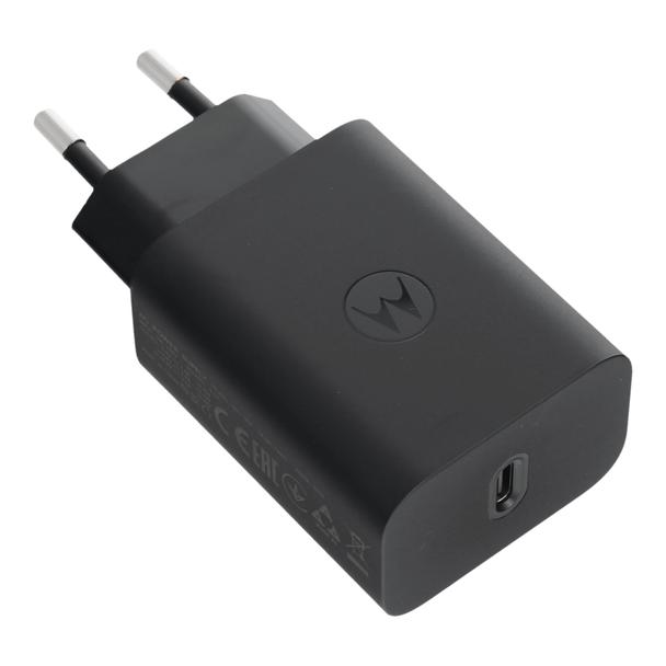 MOTOROLA oryginalna ładowarka sieciowa Typ C 30W MC302 czarna bulk