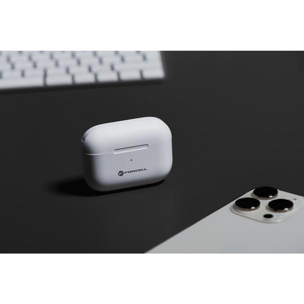 Słuchawki bezprzewodowe douszne Forcell F-Audio Master Pro TWS białe 0INT