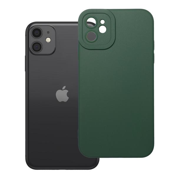 Etui na iPhone 11 Matt 2.0 ciemnozielone