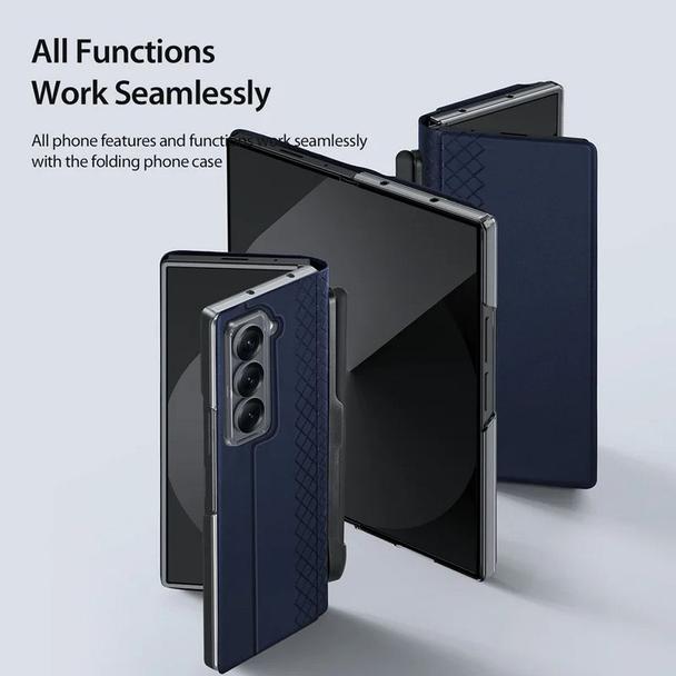 DUX DUCIS futerał BRIL z uchwytem na rysik do SAMSUNG Z Fold SE/W25 niebieski