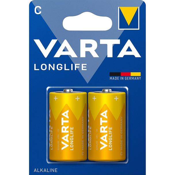 VARTA bateria alkaliczna R14 (Typ C) Longlife 2 szt