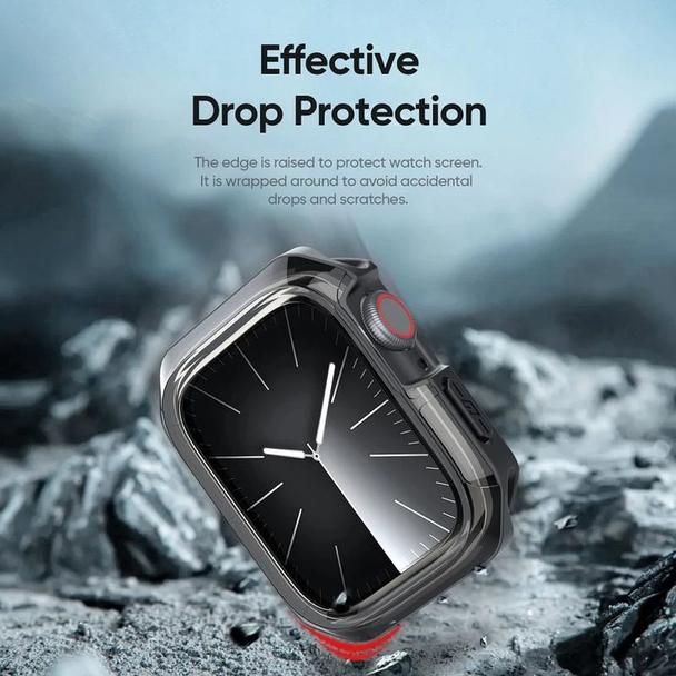 DUX DUCIS futerał TAMO do Apple Watch serii 10 46 mm transparentny z czarnym