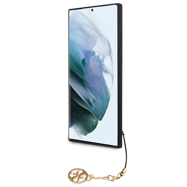 GUESS futerał do SAMSUNG S24 Ultra GUHCS24LGF4GGR (4G Charm) czarny