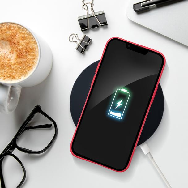 Futerał do iPhone 12 PRO MAX Soft czerwony