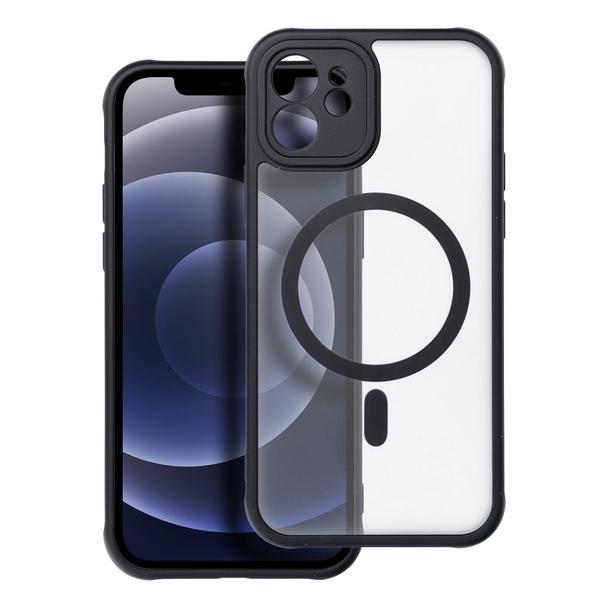 Futerał do iPhone 12 Full Matte Mag Cover zgodny z MagSafe czarny