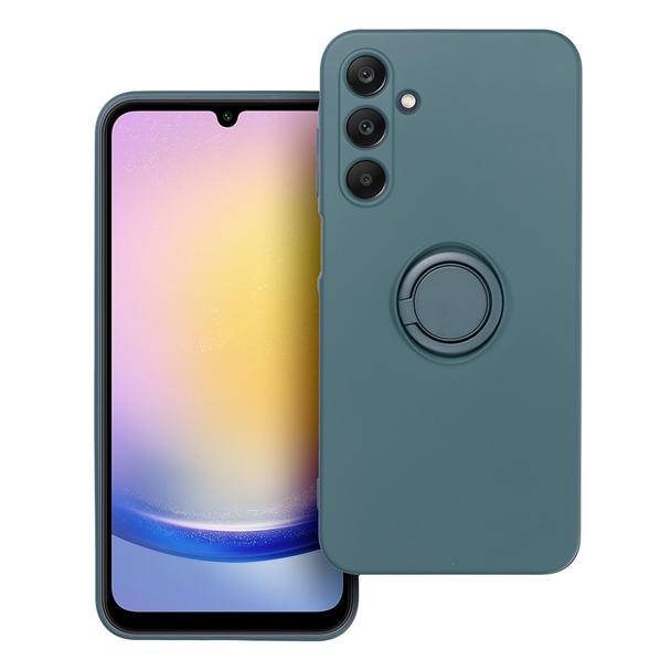 Futerał SILICONE RING do SAMSUNG A25 5G zielony