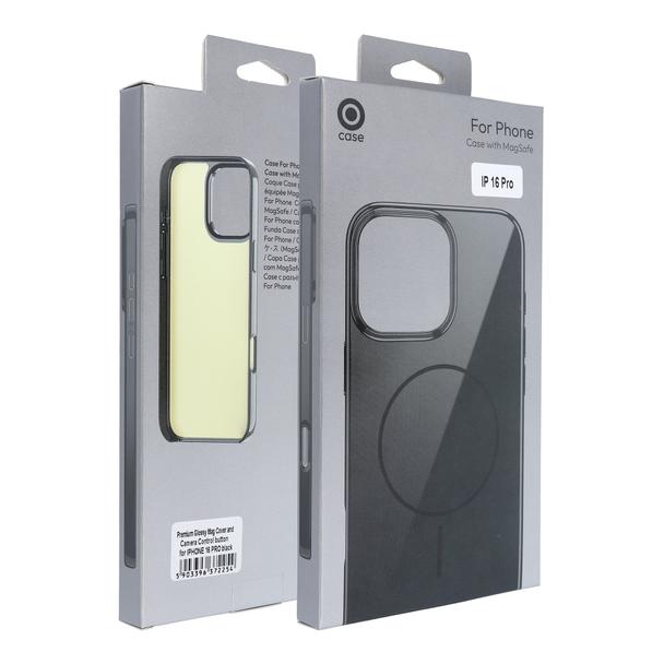 Etui na iPhone 13 PRO Glossy Mag Cover zgodny z MagSafe czarne