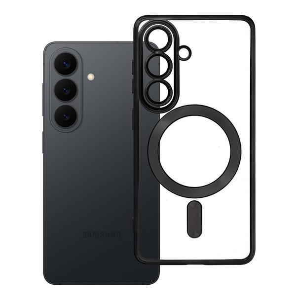 Futerał do Samsung S26 Electro Mag Cover zgodny z MagSafe czarny
