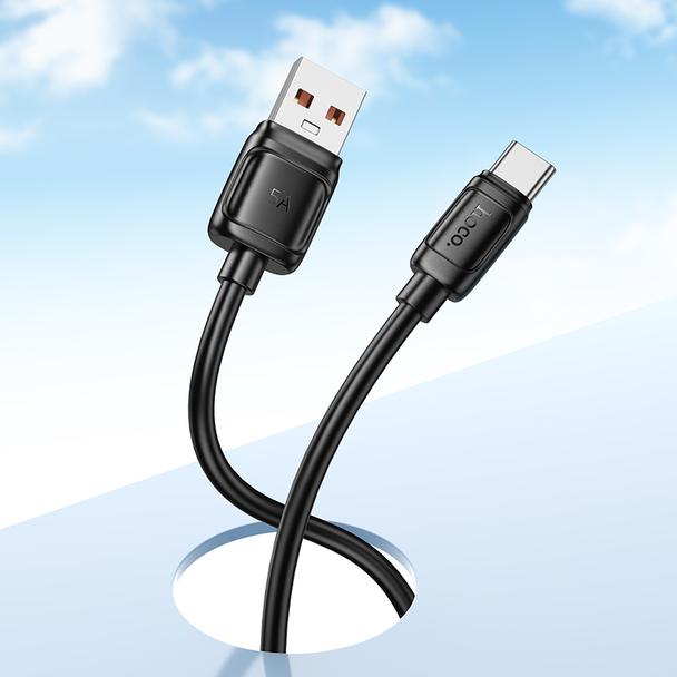 Kabel USB A do USB C Hoco PD 5A 100W 1 m X115 czarny