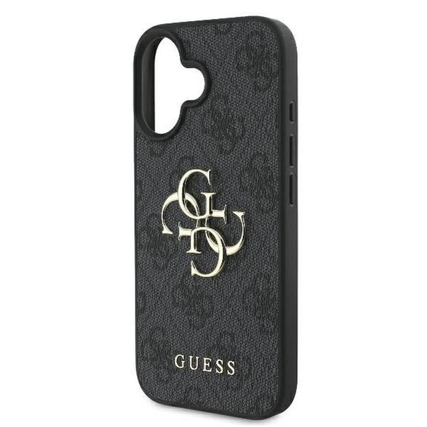 GUESS futerał do IPHONE 16 GUHCP16S4GMGGR (4G PU Big Logo) czarny