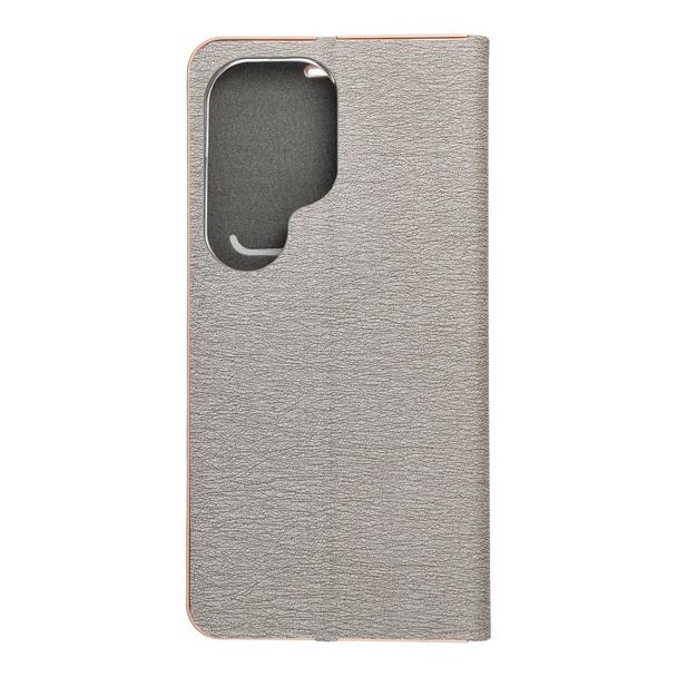 Etui z klapką na Samsung S26 ULTRA Luna Book Gold srebrne