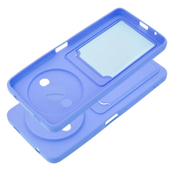 Futerał CARD CASE do XIAOMI Redmi A3 4G fioletowy