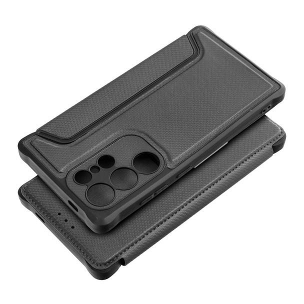 Etui z klapką na Samsung S24 ULTRA Razor Book czarne